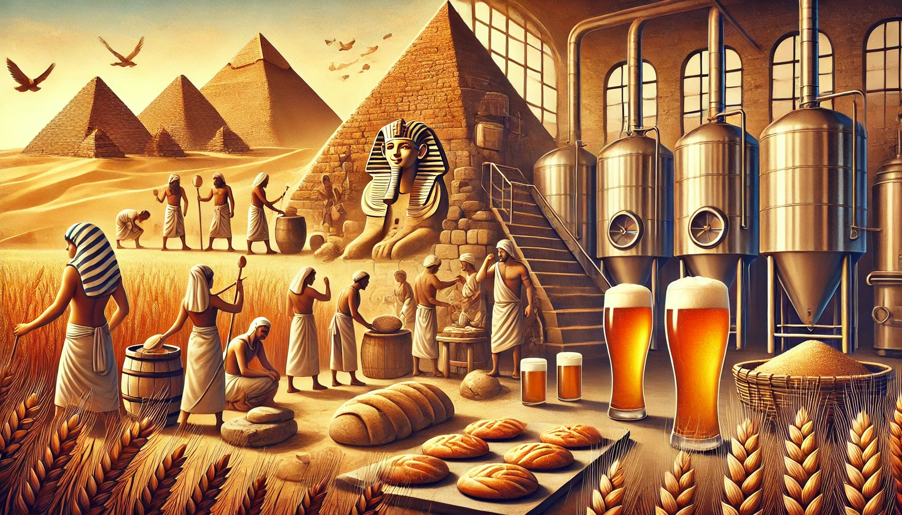 【探訪】古代エジプトとパンとビールの歴史をやさしく解説！