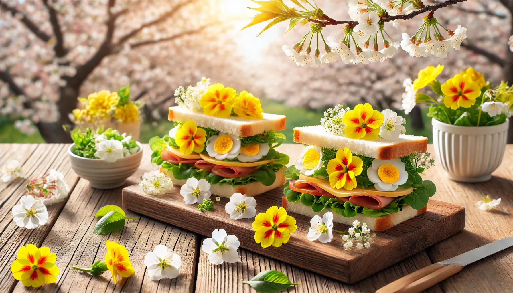 春を味わう！菜の花レシピで作る絶品サンドイッチ＆お花見弁当