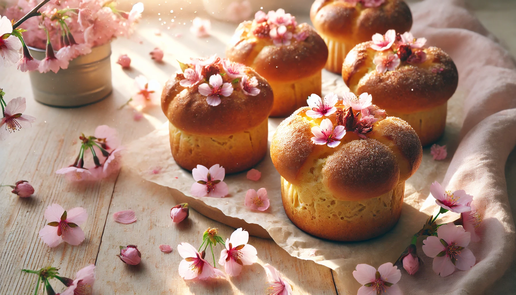 春限定の華やかパン！「桜ポップオーバー」で季節を味わう簡単レシピ
