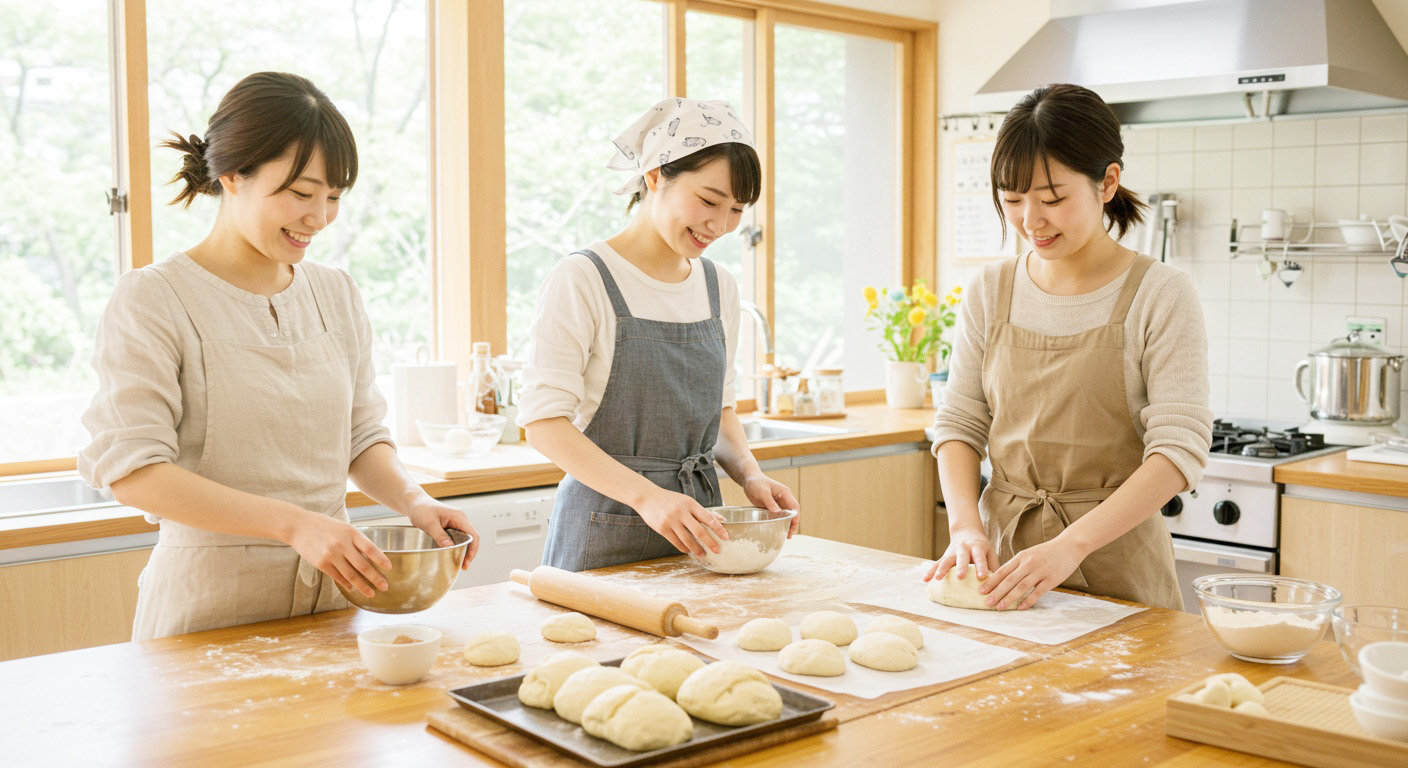パン作り教室体験で初心者が失敗しない！基本＆天然酵母レッスン