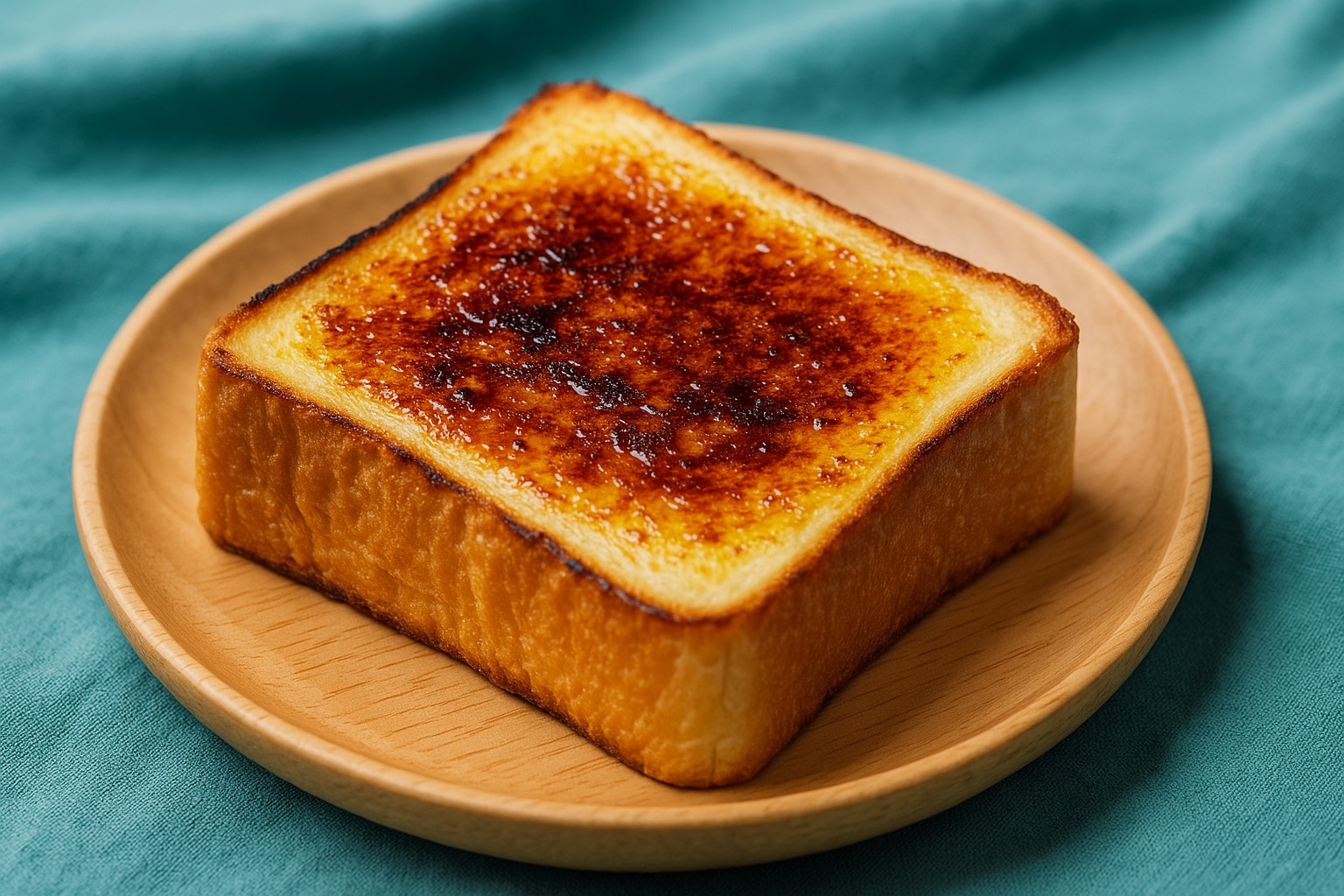 ザクふわ食感の『冷やしブリュレパン』｜夏にぴったり冷やして楽しむ簡単レシピ