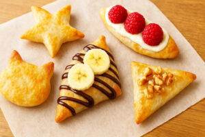 ライスペーパークロワッサン風｜巻いて焼くだけでパリもち食感の簡単レシピ-3