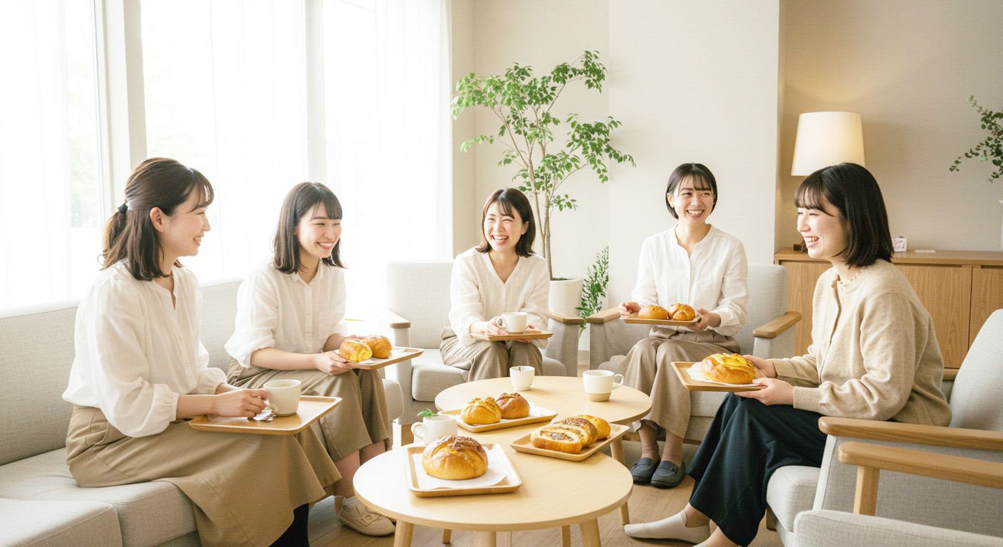 パン作り体験×コーヒー講座｜女子に人気！カフェ風ワークショップ