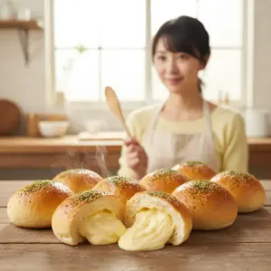 ふわふわ卵ののりたまクリームパン｜子どもも喜ぶ簡単レシピ_1