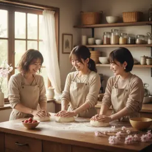 季節の食材で開催！女子会パン手作り教室で楽しむアフタヌーンティー体験_1