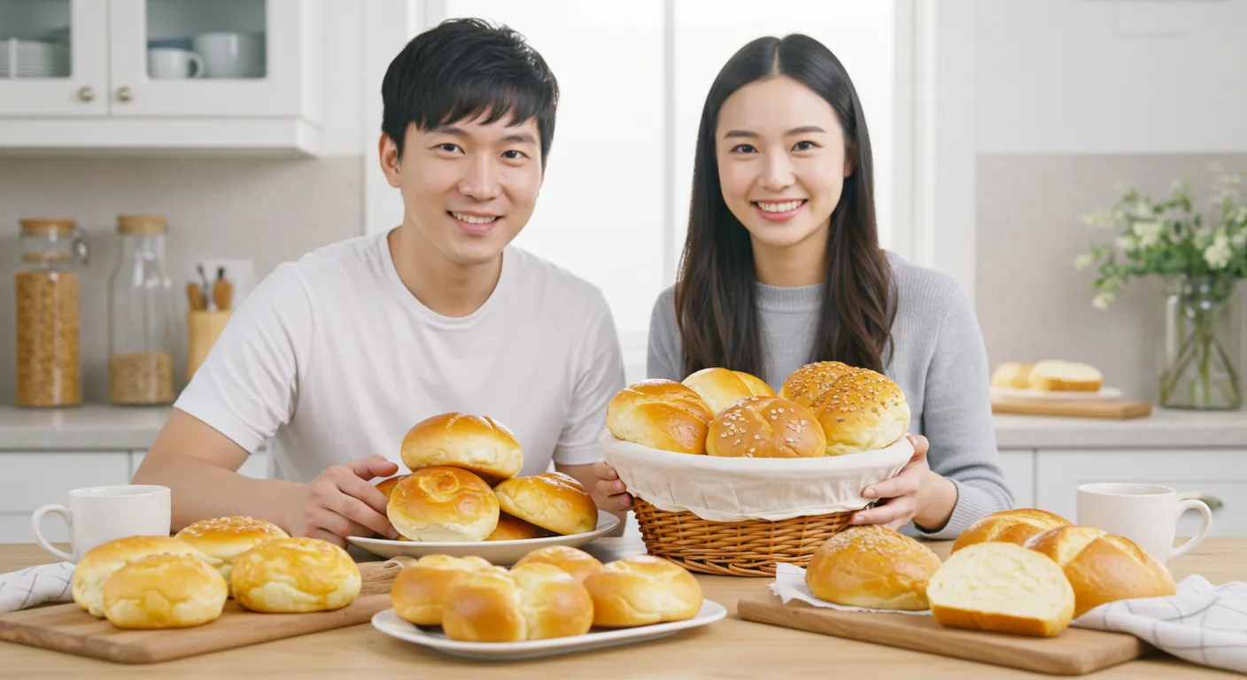 手作りパンで感動！ふわふわで見た目もきれいな人気レシピ集
