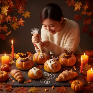 かぼちゃパンの成形テクニックで魅せる！ハロウィン手作りアイデア_3