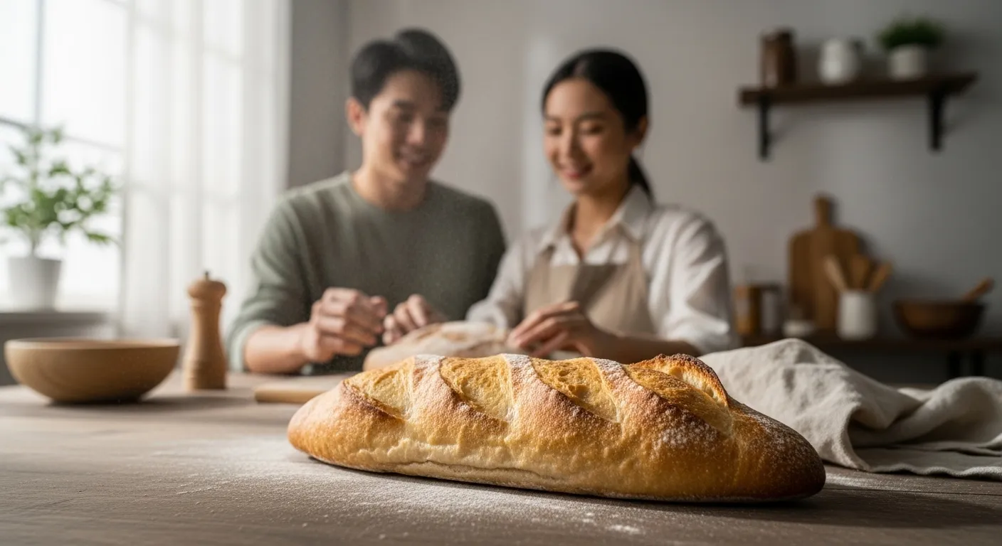 時短＆高品質バケットをこねない方式で作る方法（家でも作れるレシピ紹介付き）_1